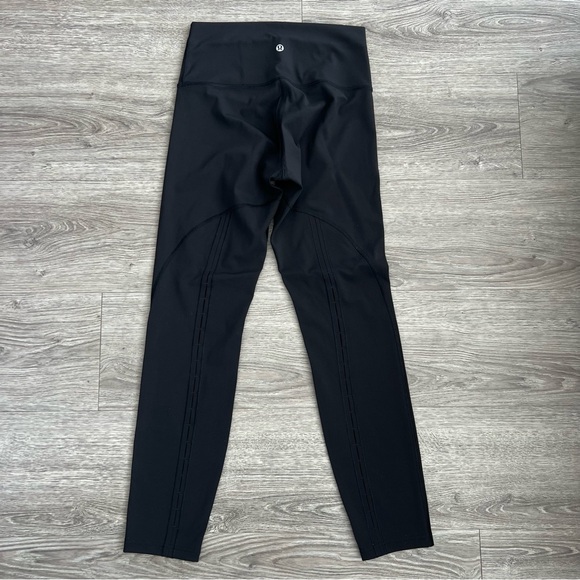 Lululemon Black High-Waisted Leggings size 6 - Picture 3 of 9